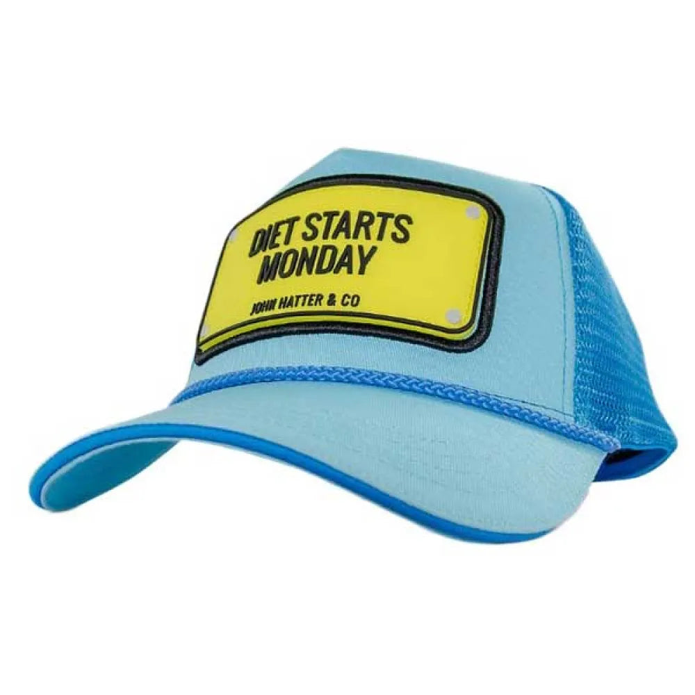 John hatter & co Rubber diet starts monday cap