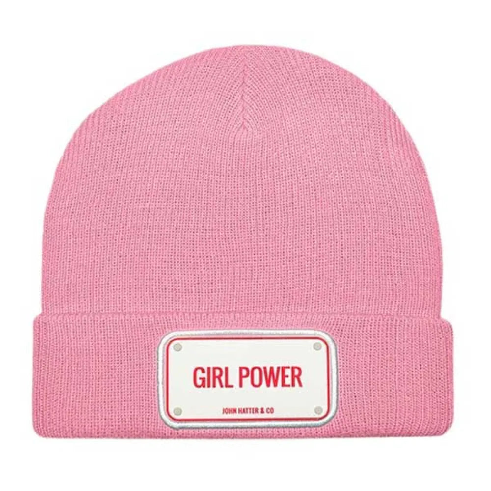 John hatter & co Rubber girl power beanie