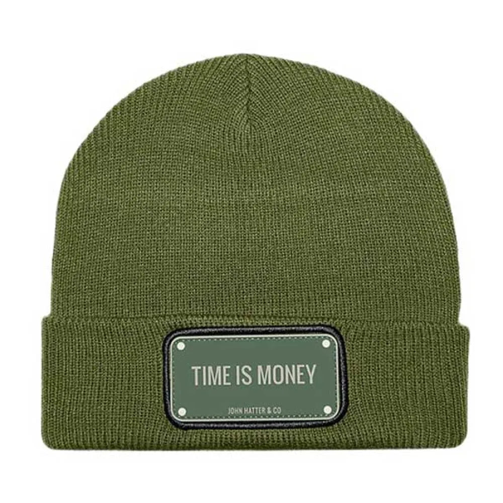 John hatter & co Rubber time is money beanie