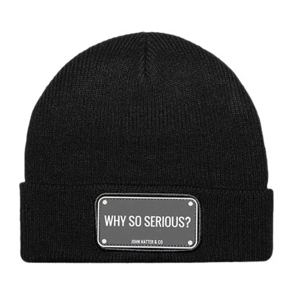 John hatter & co Rubber why so serious? beanie