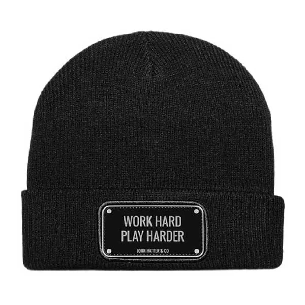 John hatter & co Rubber work hard beanie