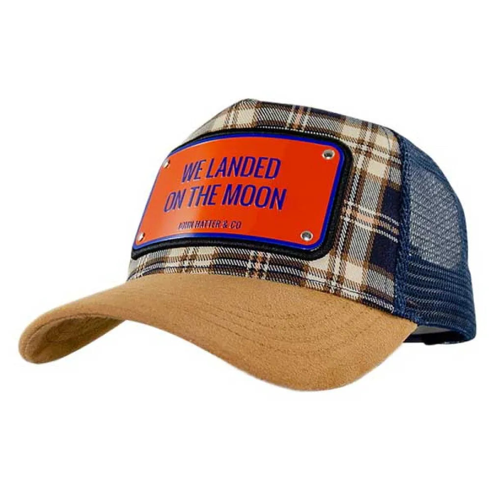 John hatter & co We landed on the moon cap