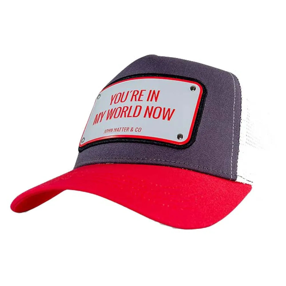 John hatter & co You are in my world now cap