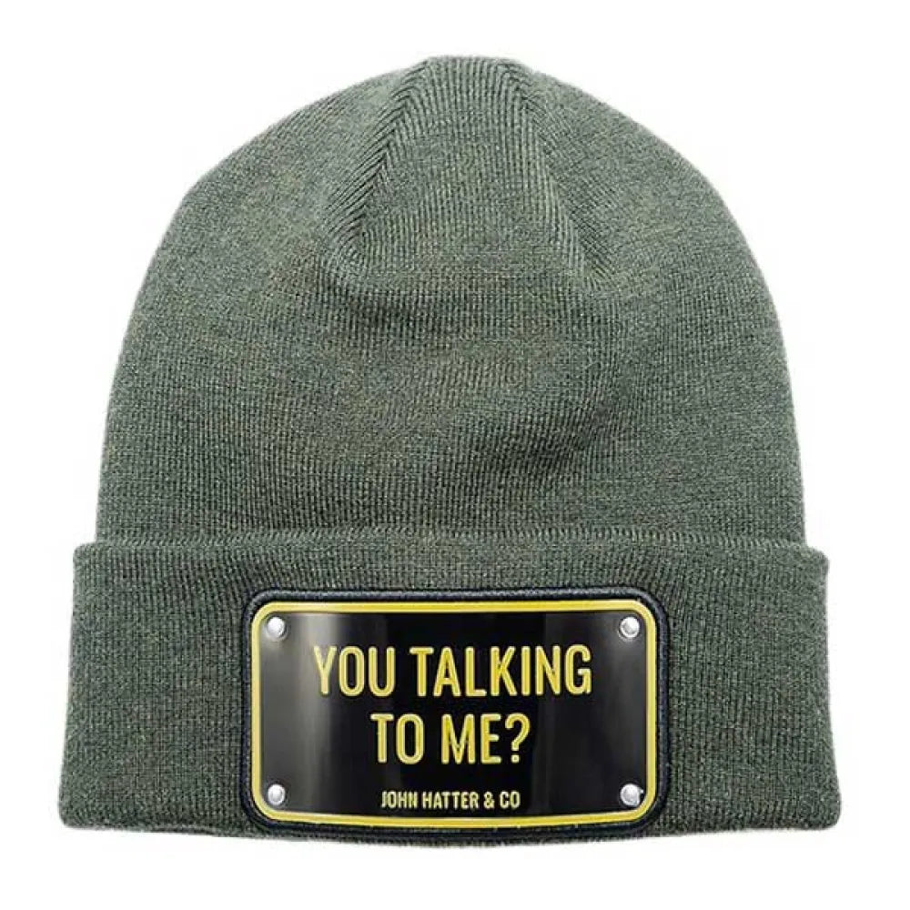 John hatter & co You talking to me? beanie
