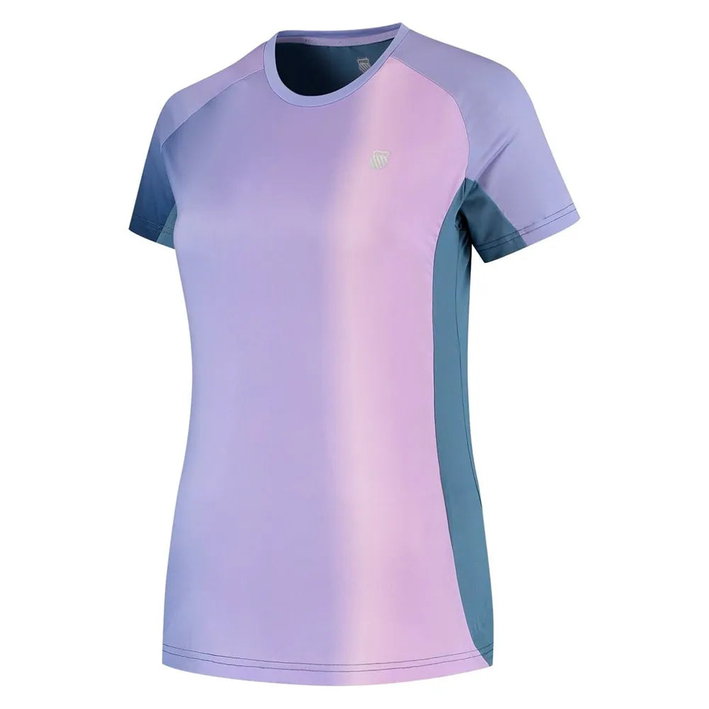 K-Swiss Hypercourt Vertical Print short sleeve T-shirt