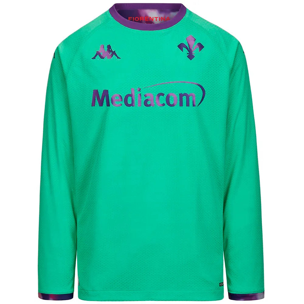 Kappa AC Fiorentina 26/27 Kombat goalkeeper home short sleeve T-shirt