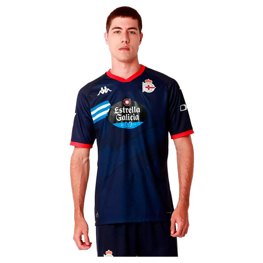 Kappa Deportivo La Coruña Kombat 24/25 Away short sleeve T-shirt
