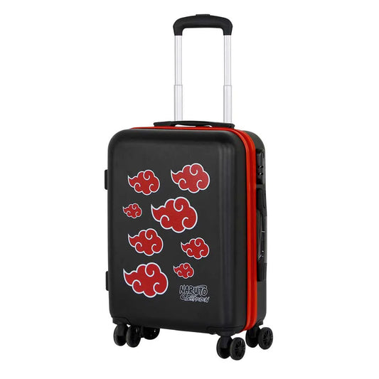 Karactermania Naruto Clouds Abs 4 Wheel Cabin Suitcase