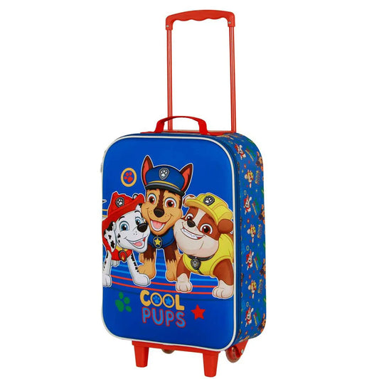 Karactermania Paw Patrol Cool Soft 3D trolley bag