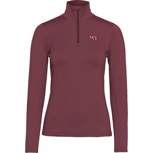 Kari traa Lilja Half Zip long sleeve base layer