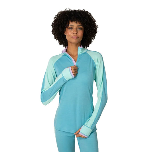 Kari traa Mila Half Zip long sleeve base layer