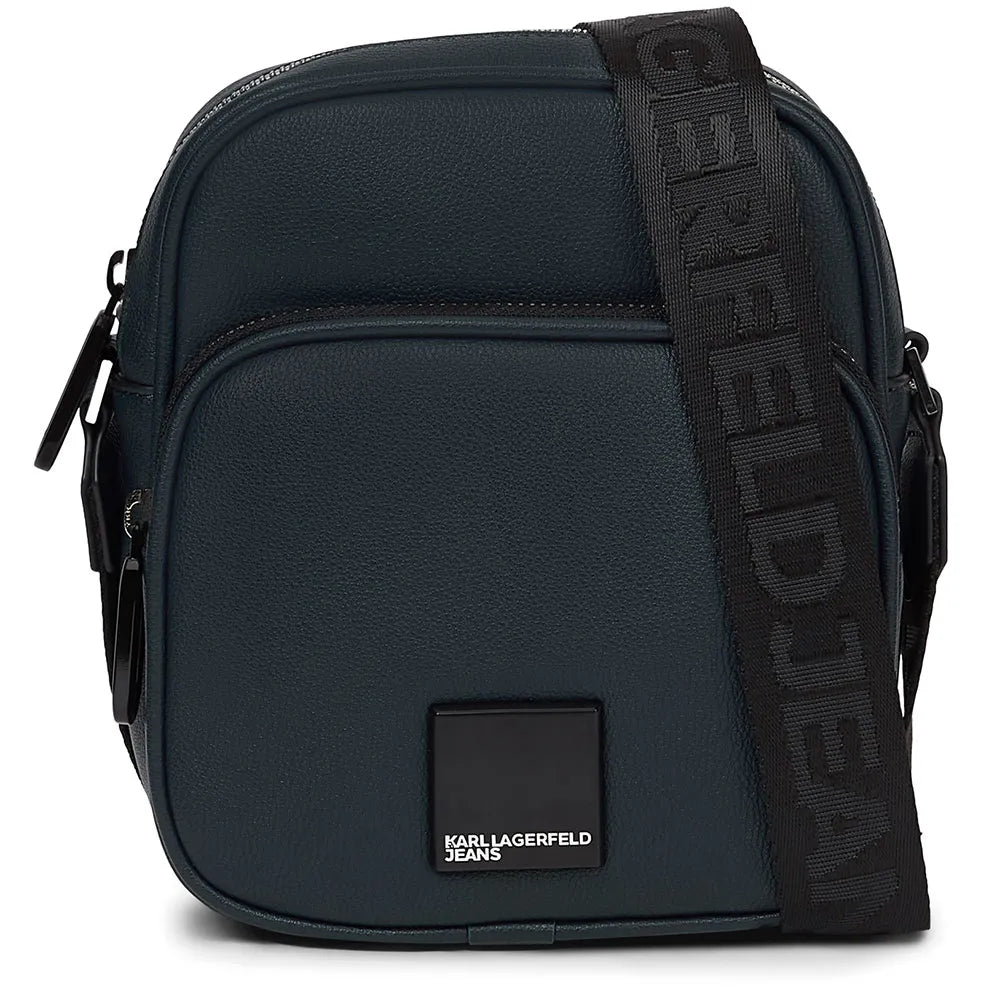 Karl lagerfeld jeans A3M30242 Box Logo Reporter crossbody