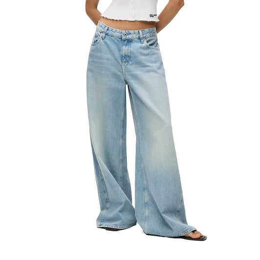 Karl lagerfeld jeans B2W10087 Wide Leg low waist jeans