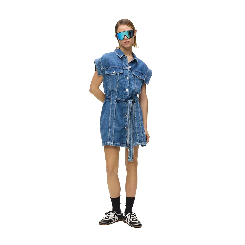 Karl lagerfeld jeans B2W13054 short sleeve short dress