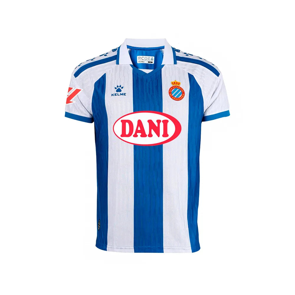 Kelme RCD Espanyol 25/26 Replica home short sleeve T-shirt