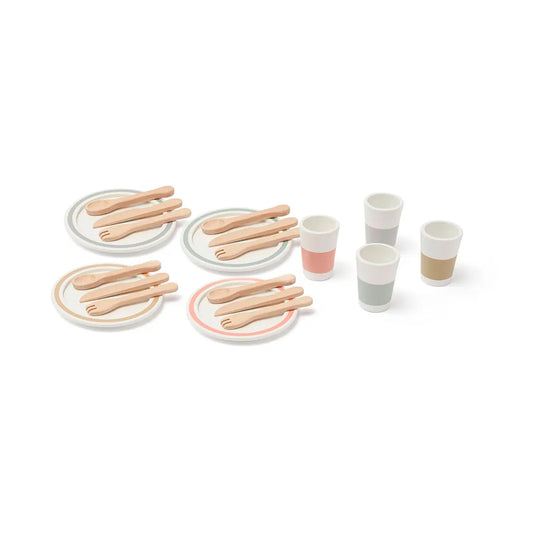 Kids concept Dinnerware 4 Play Set Bistro toy