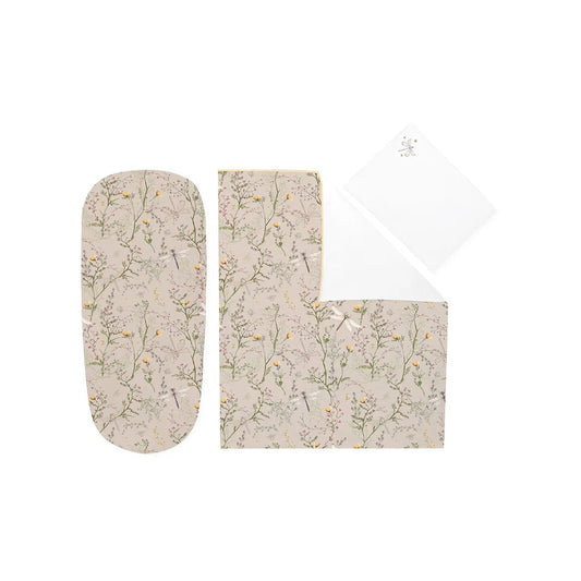 Kikkaboo Secret Garden 6 Piece Bassinet Bedding Set