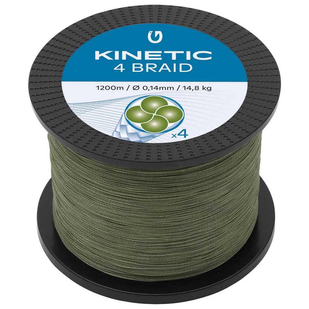 Kinetic Cyber 4 braided line 1200 m