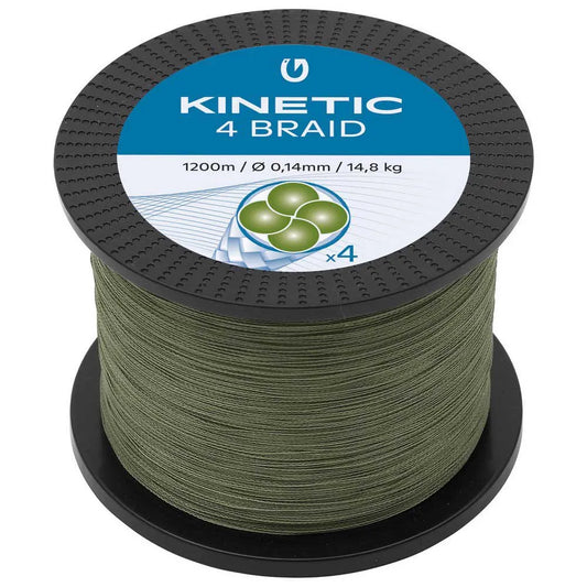 Kinetic Cyber 4 braided line 1200 m