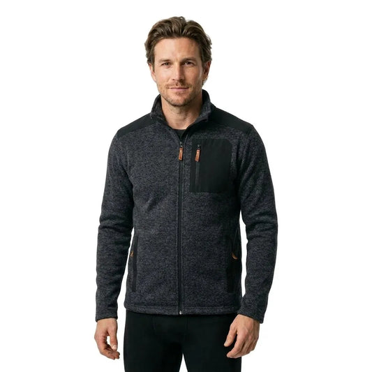 Kinetic Upland Knit full zip fleece