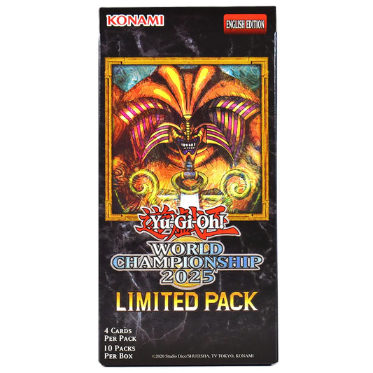 Konami Yu-Gi-Oh! World Championship 2025 Limited Pack Booster Box 10 Packs
