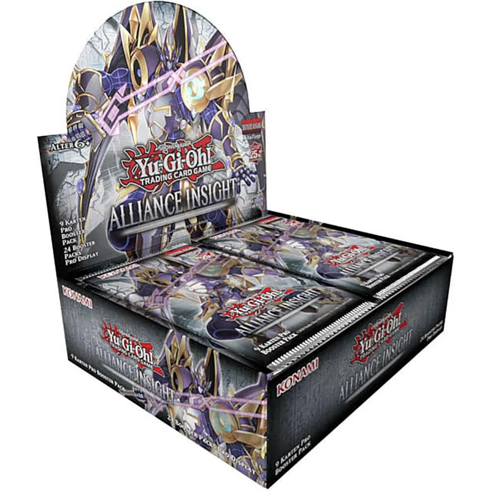 Konami Yu Gi Oh TCG Alliance Insight Booster Display trading cards german 24 Packs