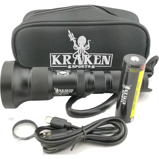 Kraken N1800Z Zoom Focus torch