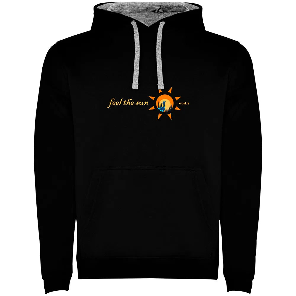 Kruskis Feel The Sun Bicolor hoodie