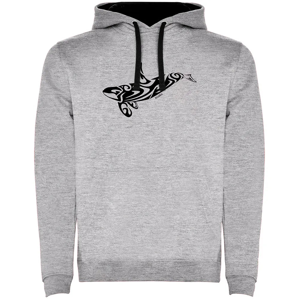 Kruskis Orca Tribal Two-Colour hoodie