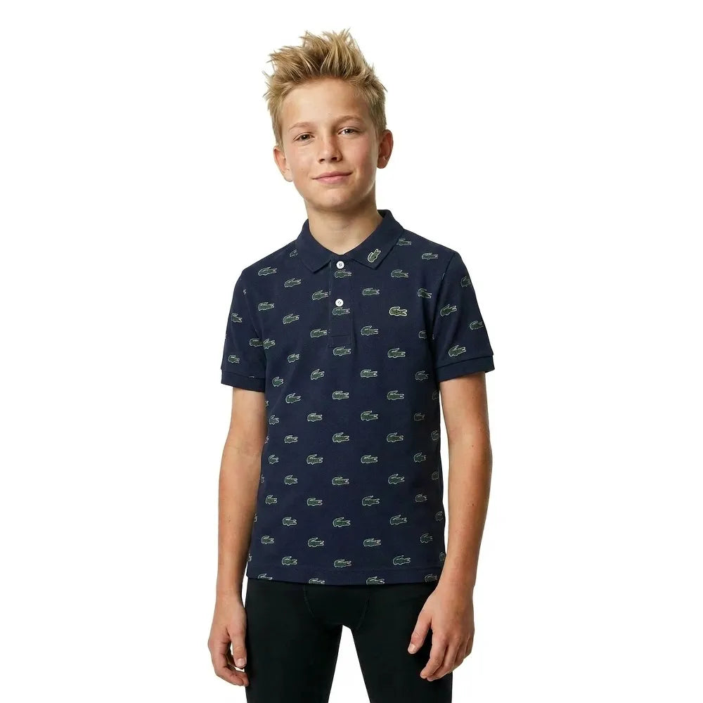 Lacoste kids Mini Icon Pique short sleeve polo
