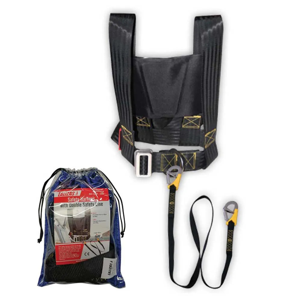 Lalizas Adult Double ISO Safety Line Harness 185 cm