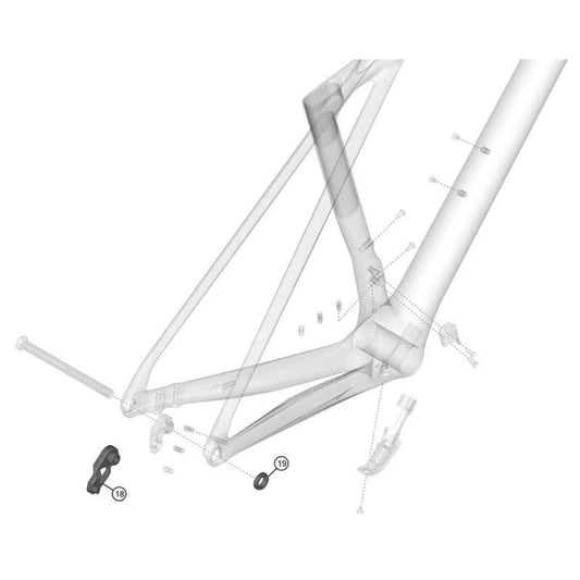 Lapierre Direct Mount E-Bike Xelius DRS derailleur hanger