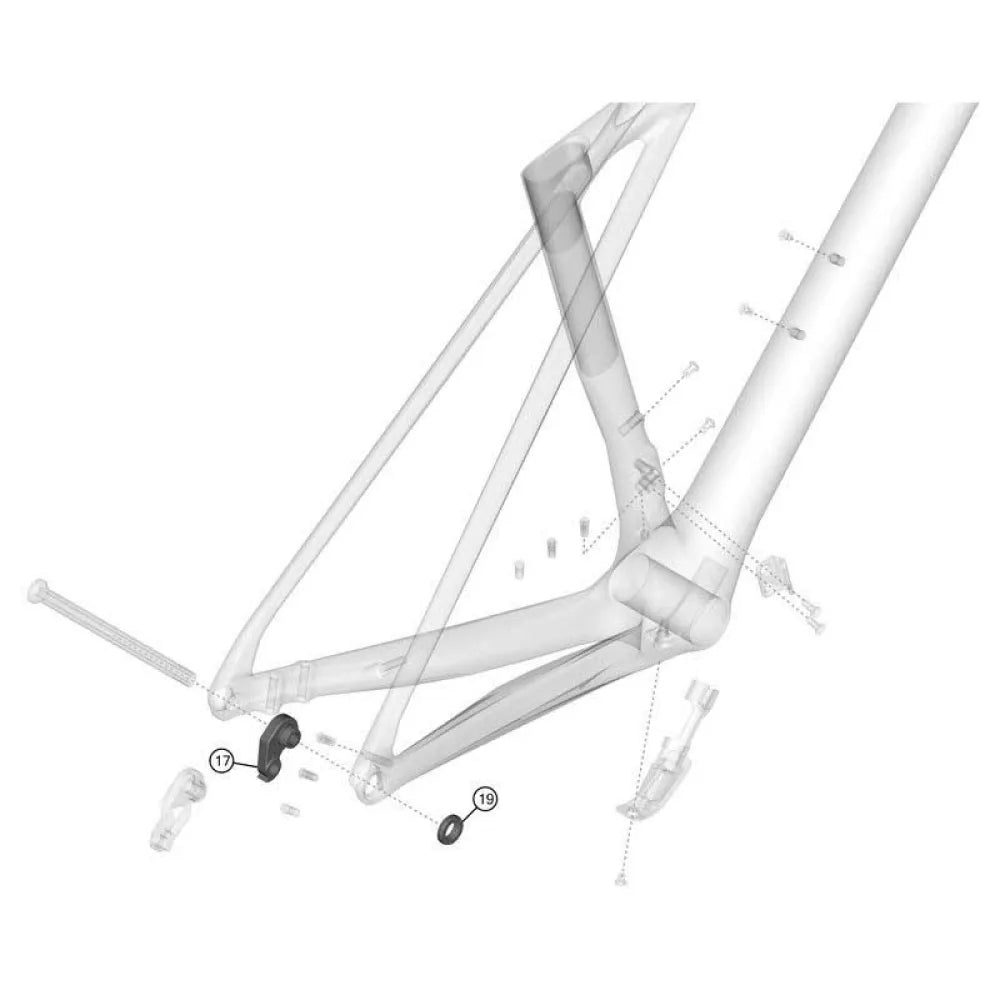 Lapierre Mount E-Bike Xelius DRS derailleur hanger
