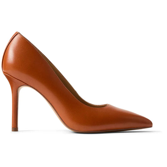 Lauren Lindella II Leather heel shoes