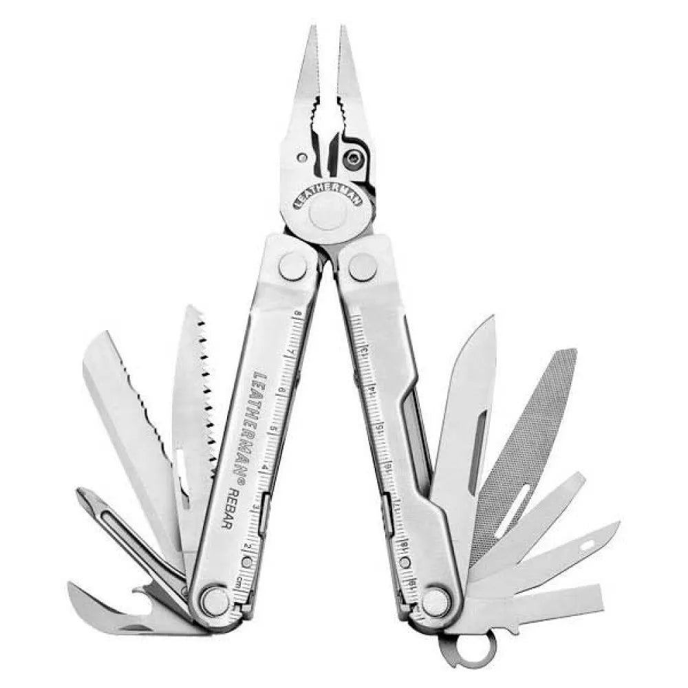 Leatherman Rebar Nylon Sheath Cardboard multitool