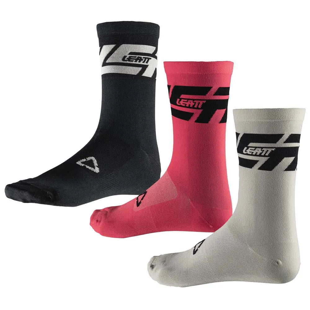Leatt MTB Endurance crew socks 3 pairs