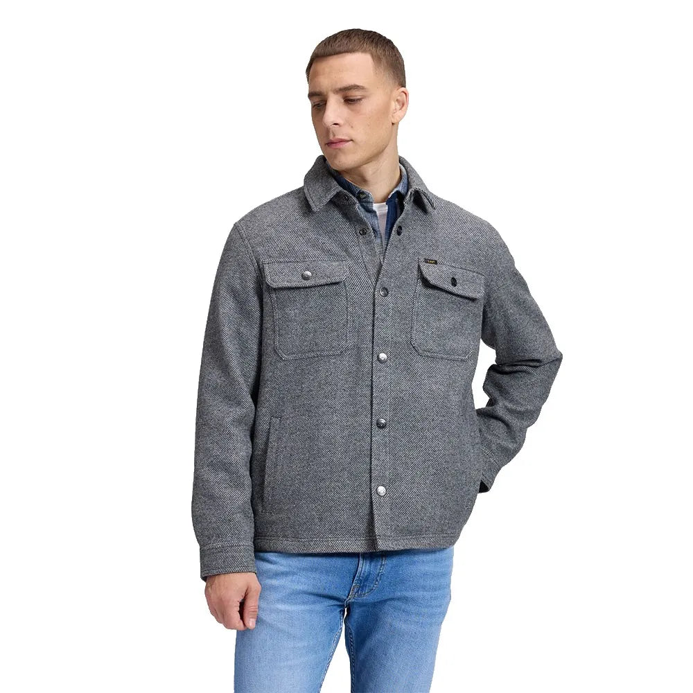 Lee 112386433 Wool Relaxed Fit overshirt