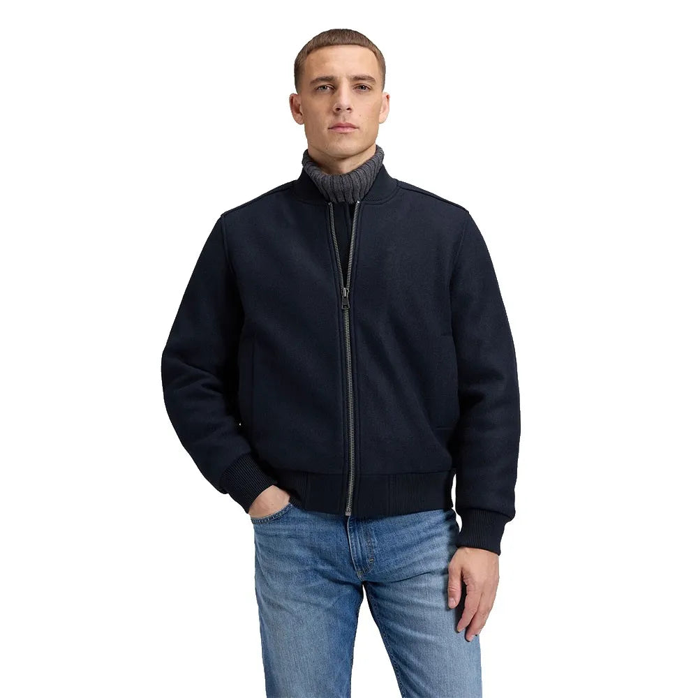 Lee 112386624 Wool Regular Fit bomber jacket