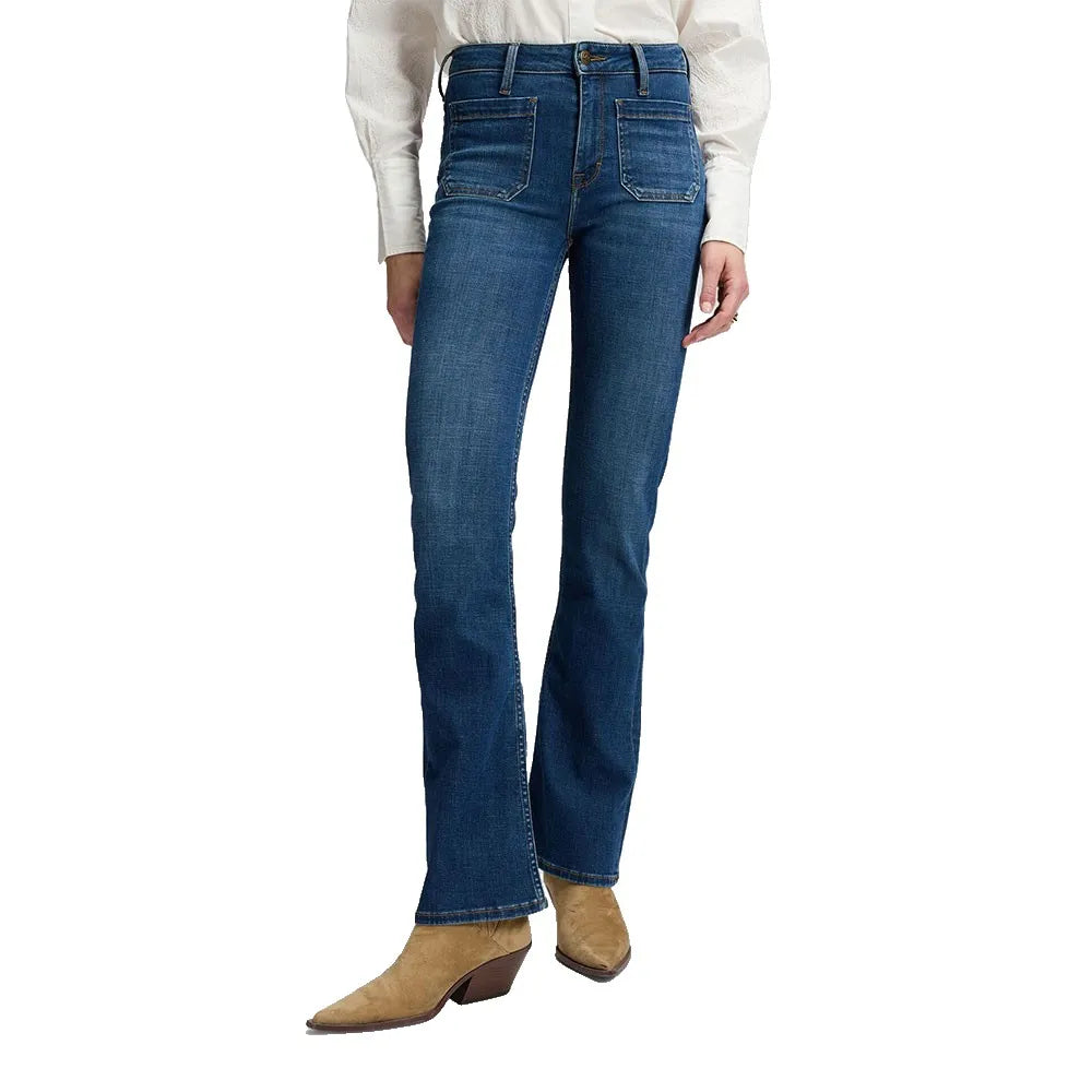 Lee 70s Bresse Bootcut Fit high waist jeans