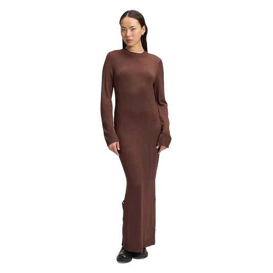 Lee Knitted Maxi Regular Fit long sleeve long dress