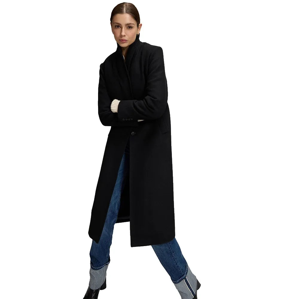 Lee Long Wool Relaxed Fit coat