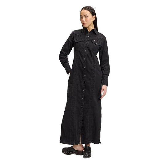 Lee Shaped Western Slim Fit long sleeve dress