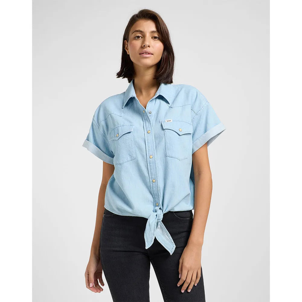 Lee Western Cropped short sleeve shirt