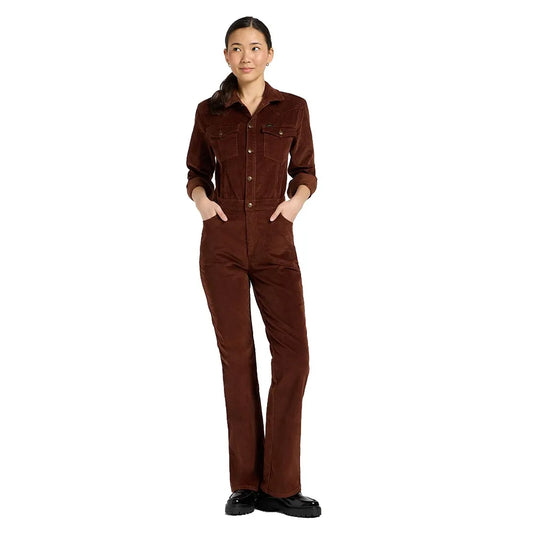 Lee Western Slim Fit long sleeve jumpsuit