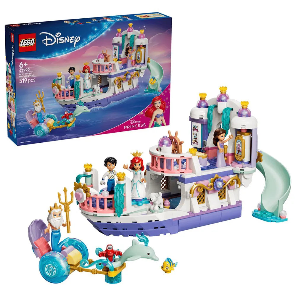 Lego Ariel´S Royal Wedding Boat Construction Game 519 pieces