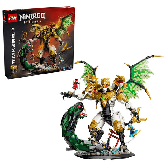 Lego Battle Of The Ultra Dragon Construction Game 2178 pieces