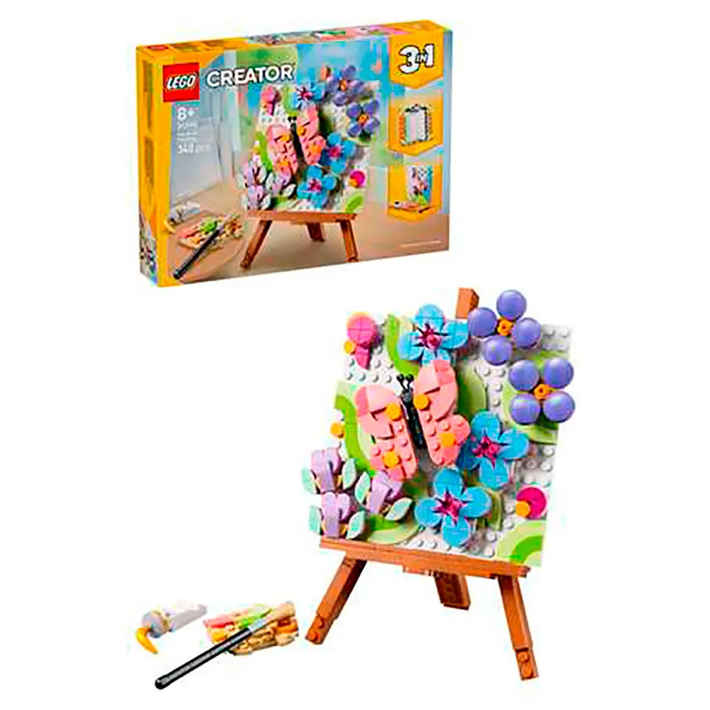 Lego Decorative Floral Art Painting Construction Game