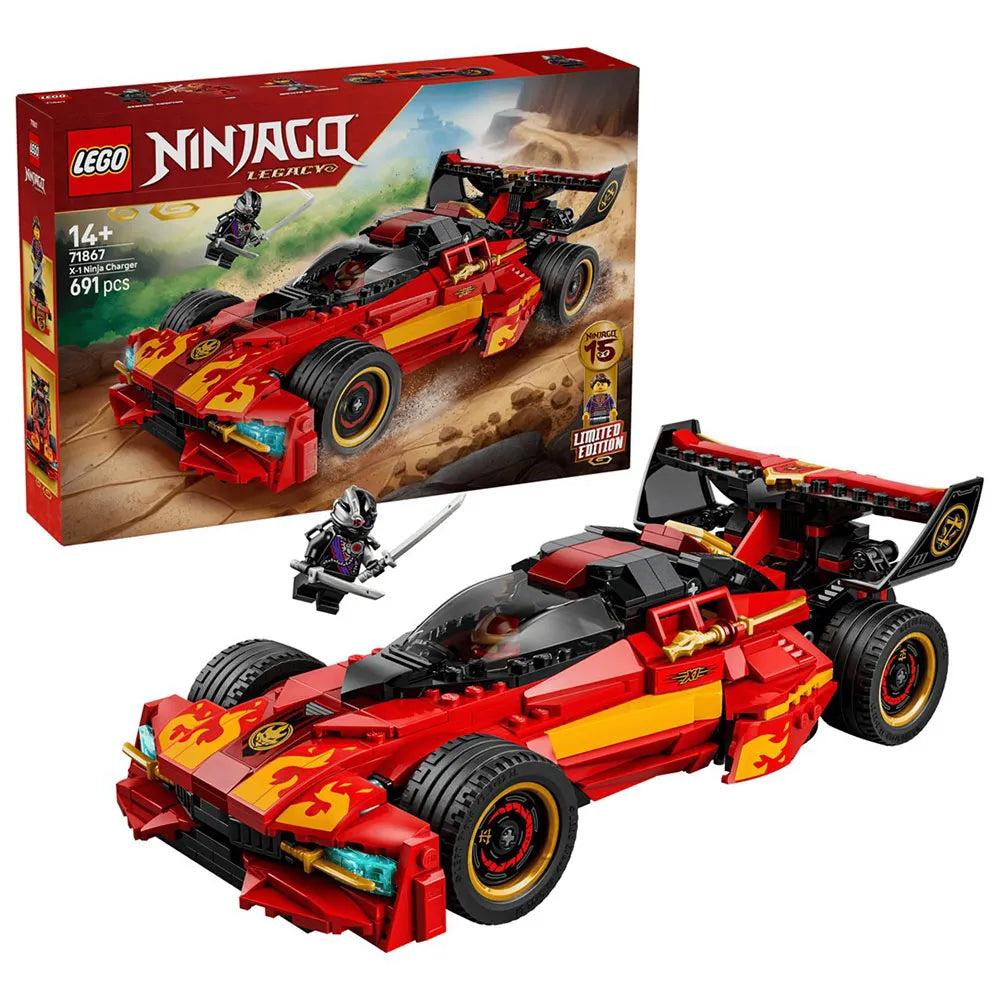Lego Deportivo Ninja X-1: 15 Construction Game 691 pieces