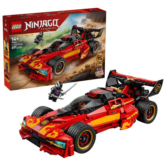 Lego Deportivo Ninja X-1: 15 Construction Game 691 pieces
