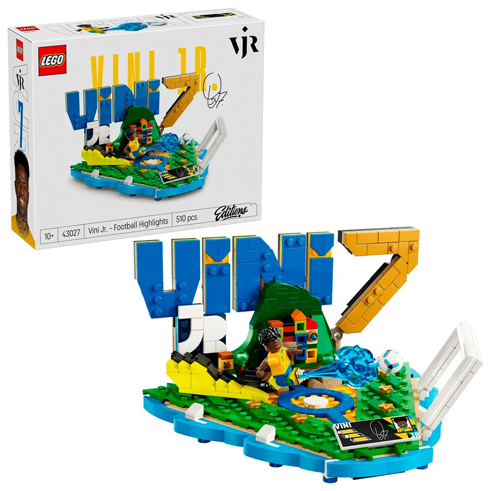 Lego Editions 43027 Vini Jr Soccer Highlights Construction Game